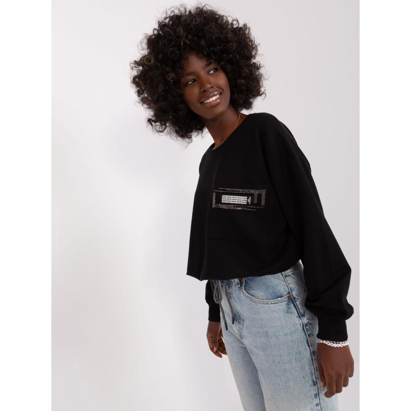 Dámská halenka s dlouhým rukávem KIVA černá 