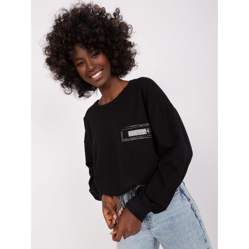 Dámská halenka s dlouhým rukávem KIVA černá 