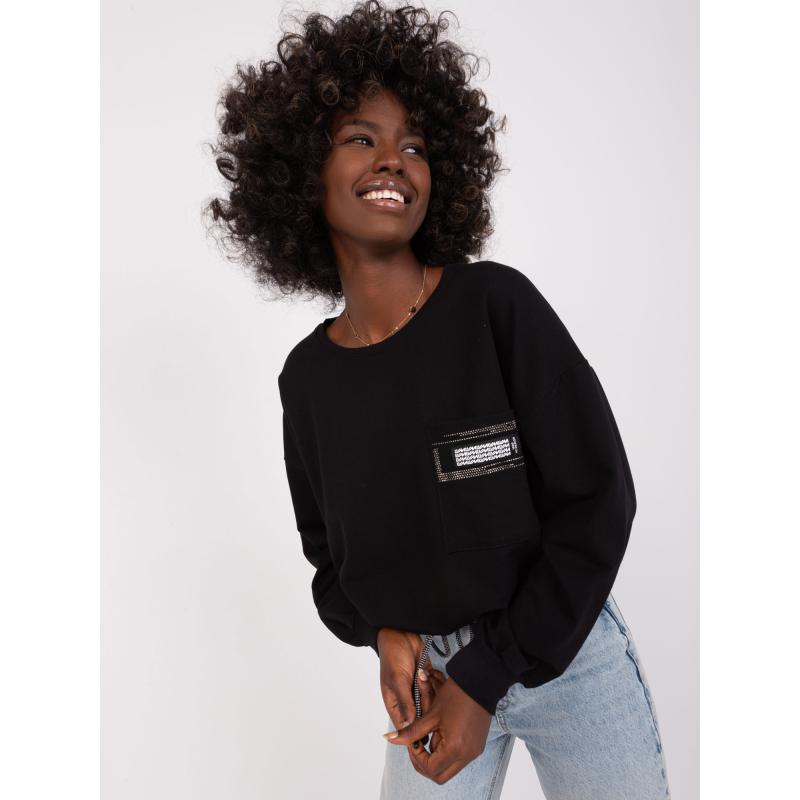 Dámská halenka s dlouhým rukávem KIVA černá 