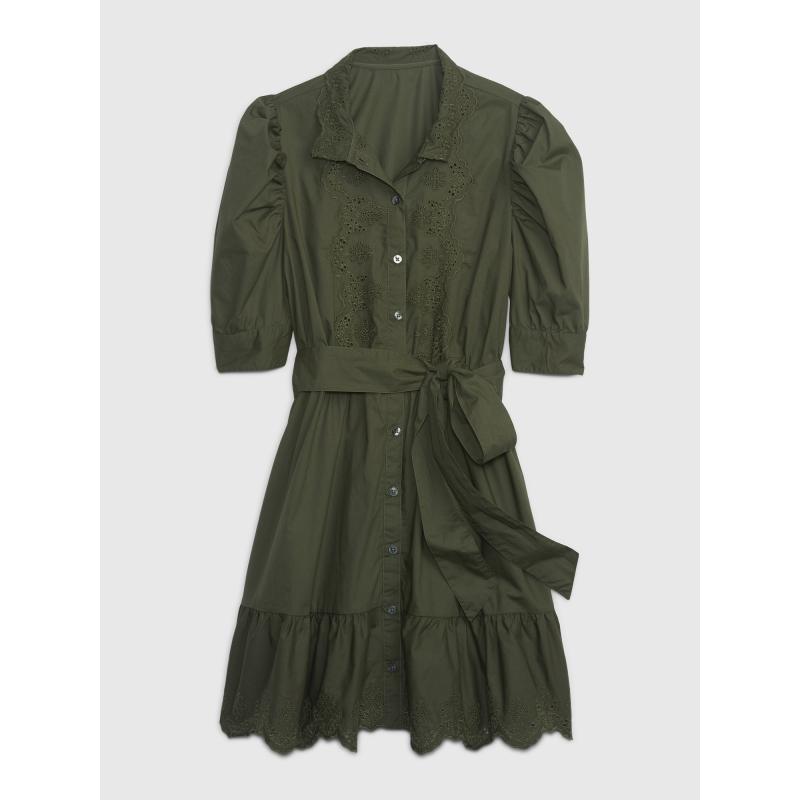 Mini ruha fodros ujjakkal