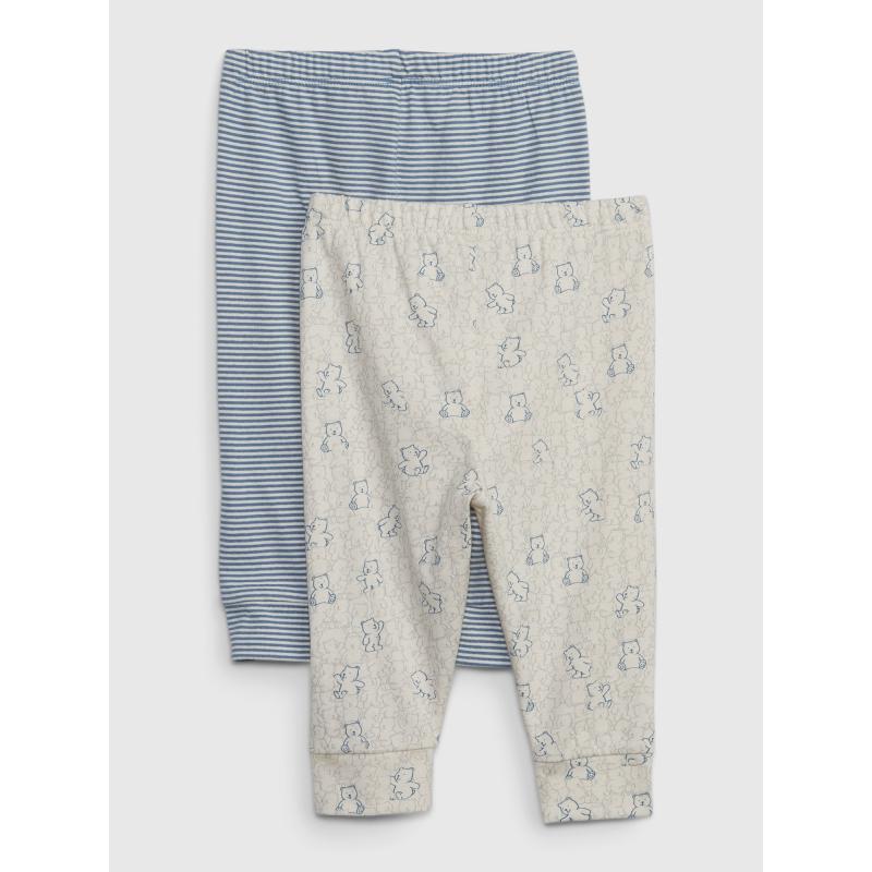 Baba bio pamut melegítőnadrág, 2 db