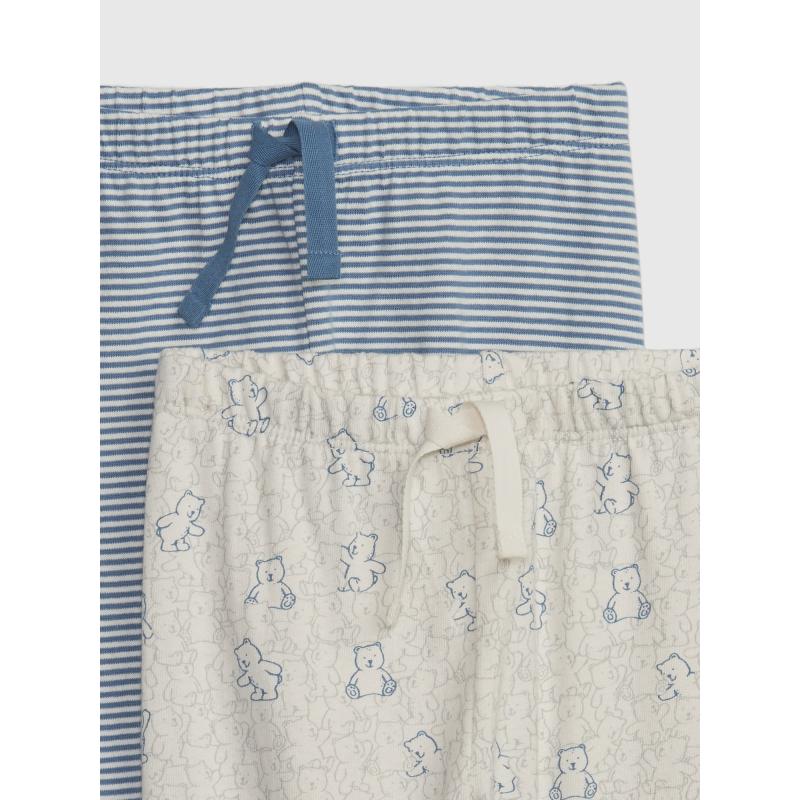 Baba bio pamut melegítőnadrág, 2 db