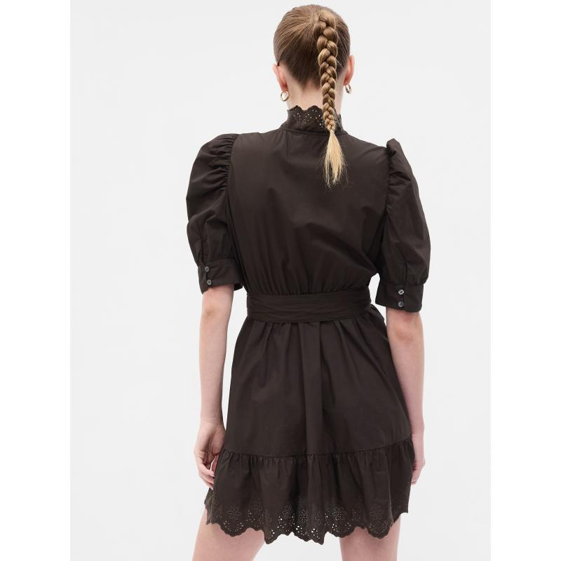 Mini ruha fodros ujjakkal