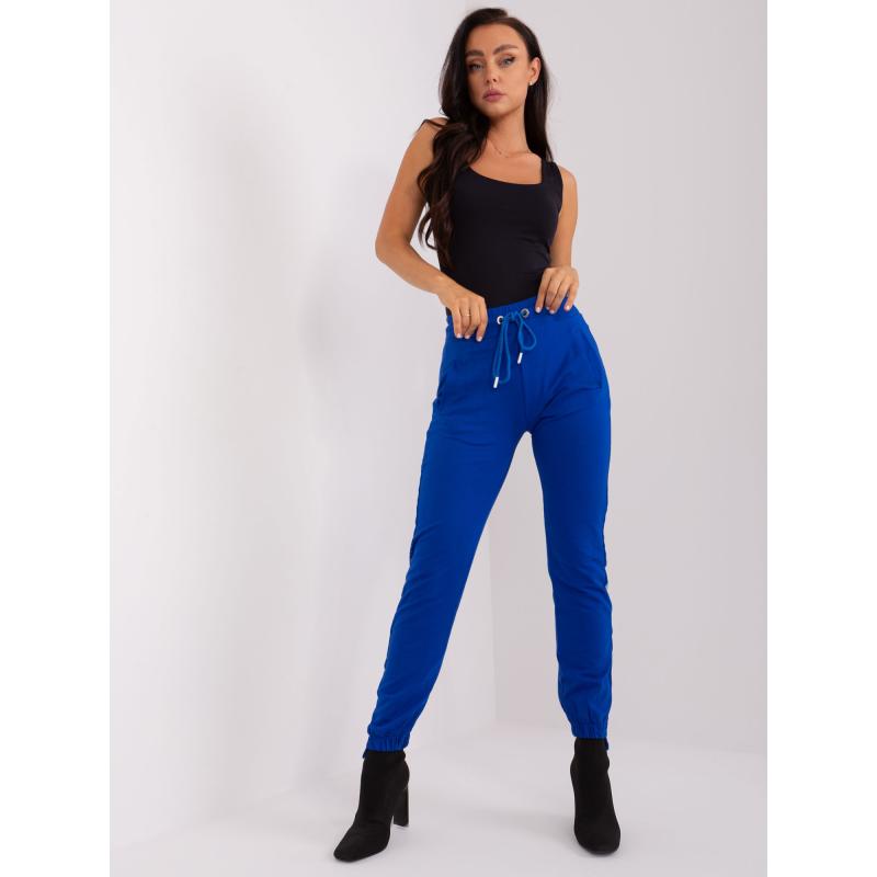 Dámské tepláky s kapsami VIOLA kobaltově modré 