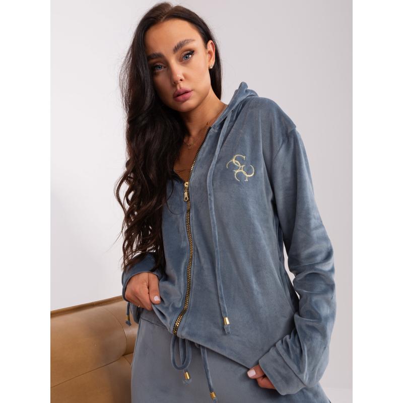 Dámský komplet MELODY modrý