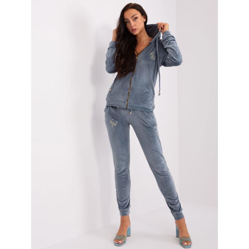 Dámský komplet MELODY modrý