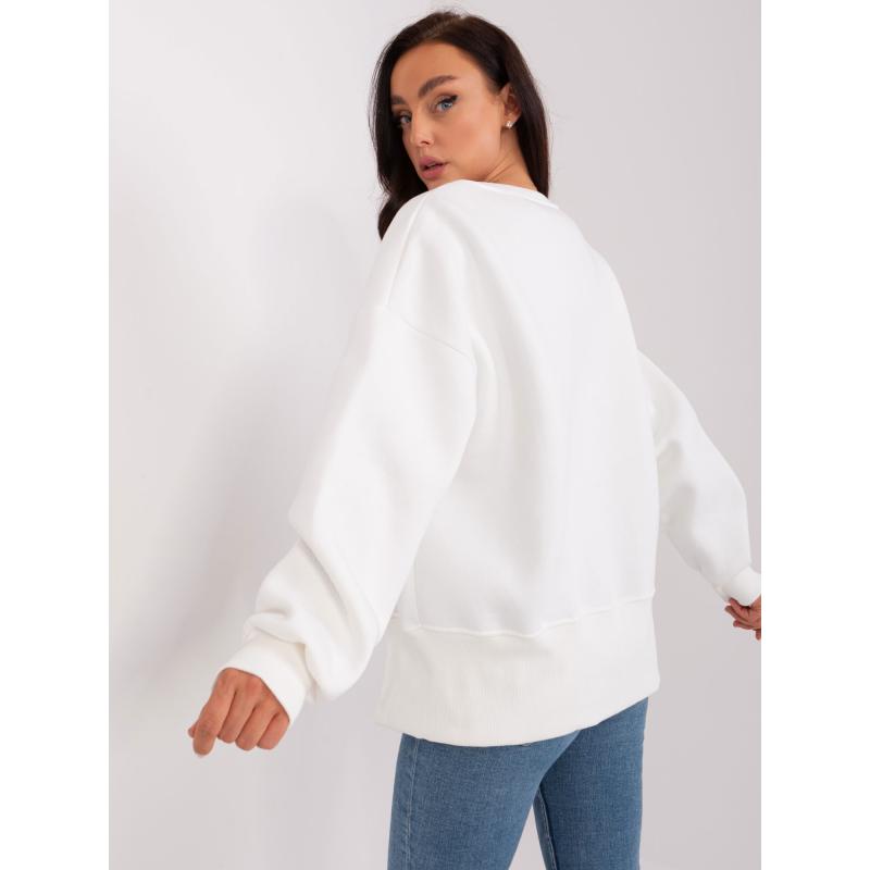 Dámské halenka s asymetrickým lemováním MERILYN ecru