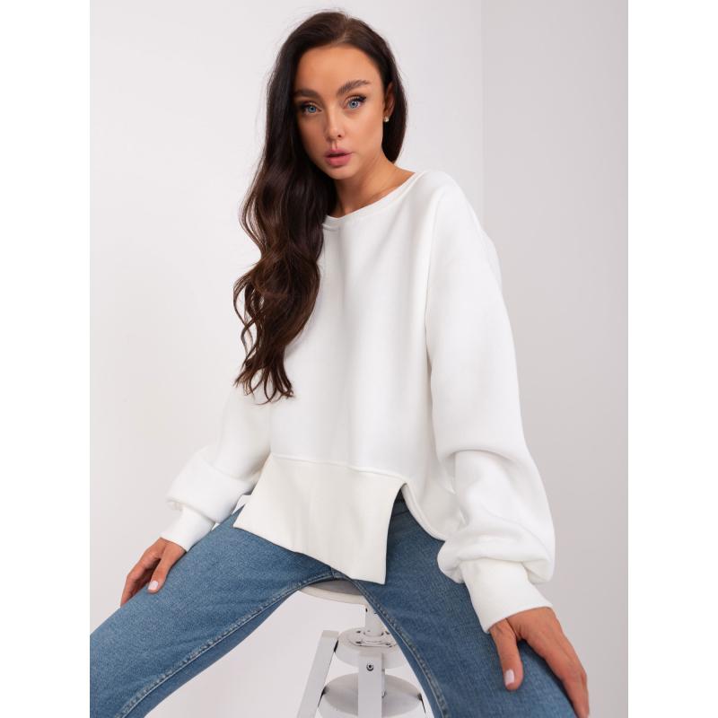 Dámské halenka s asymetrickým lemováním MERILYN ecru