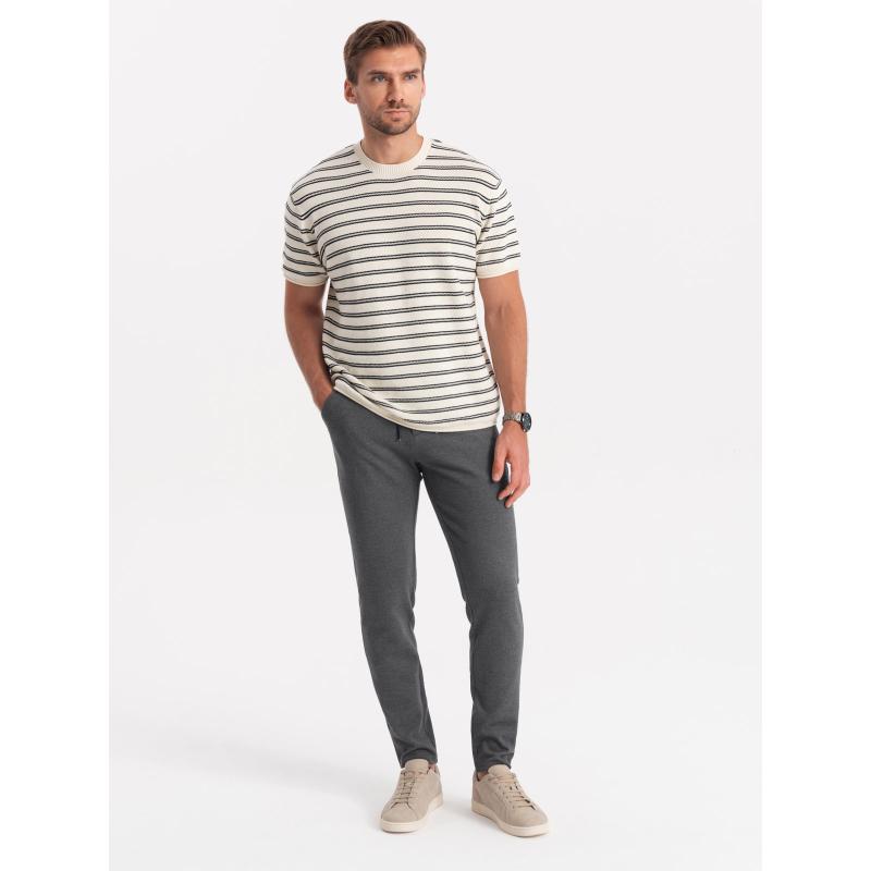 Pánské kalhoty V2 OM-PACP-0116 tmavě šedé