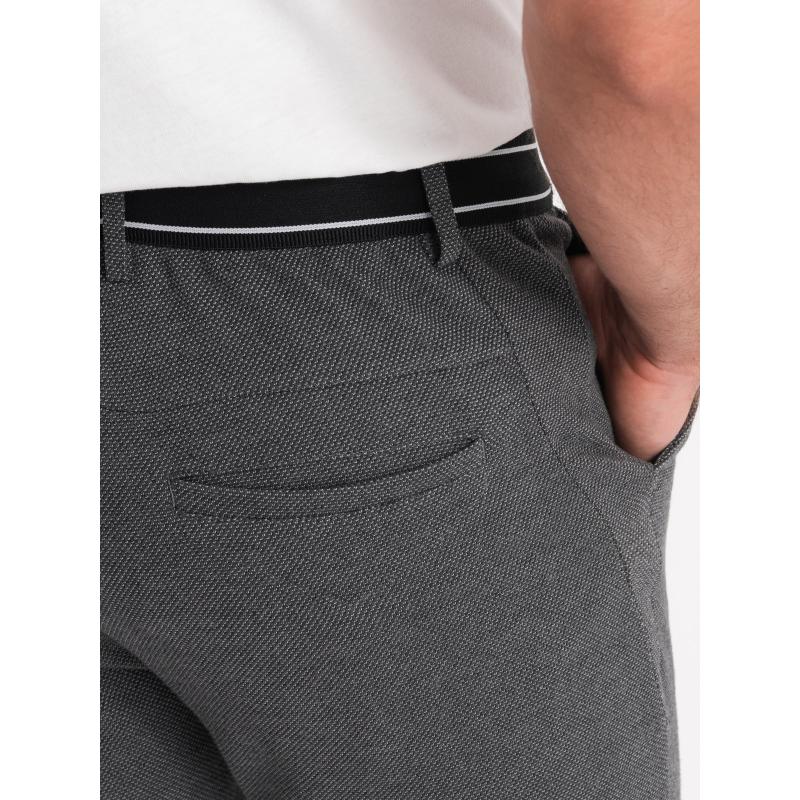 Pánské kalhoty V2 OM-PACP-0116 tmavě šedé