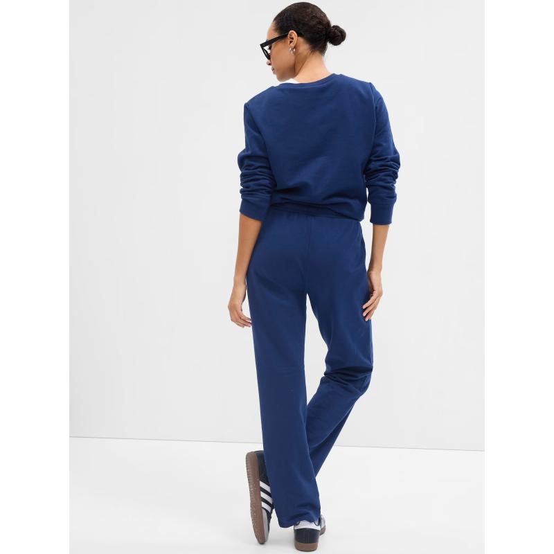 Széles egyenes szárú melegítőnadrág