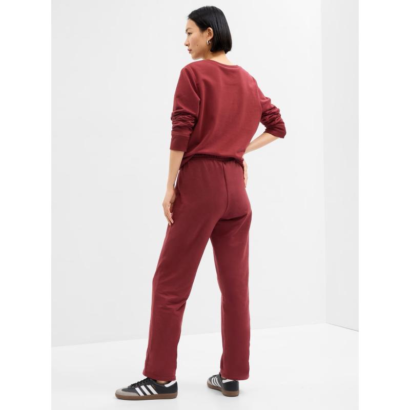 Széles egyenes szárú melegítőnadrág