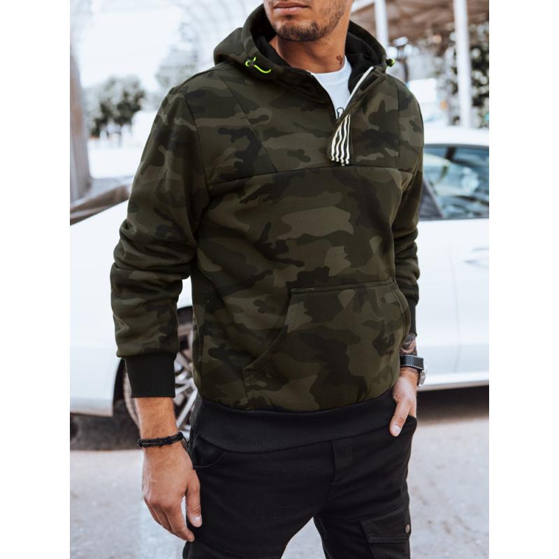 Pánská mikina s kapucí moro APHA zelená