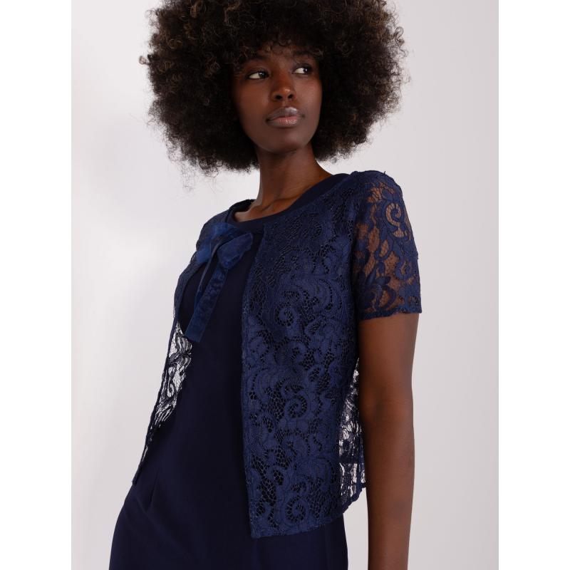 Dámské šaty s krajkou CITA námořnicky modré