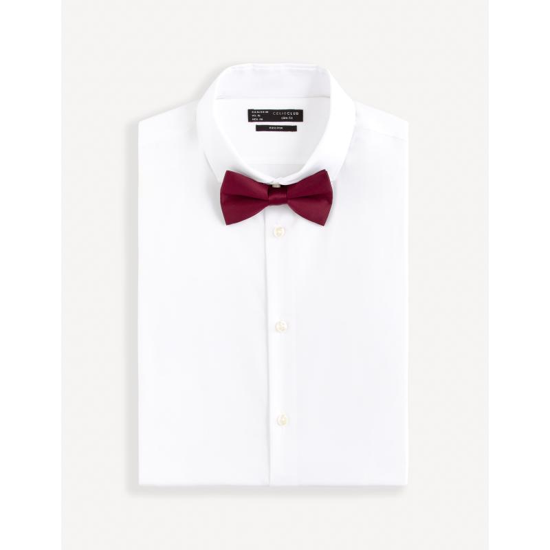 Saténový motýlik Bibow bordový