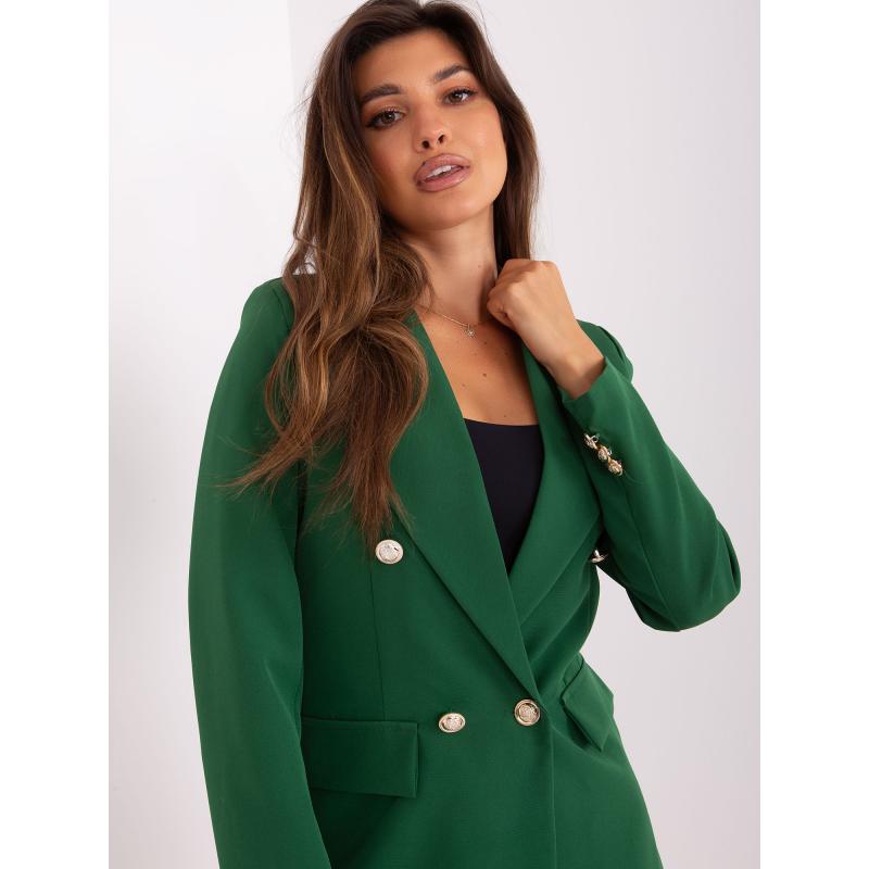 Női kosztüm rövidnadrággal ELEGA sötétzöld