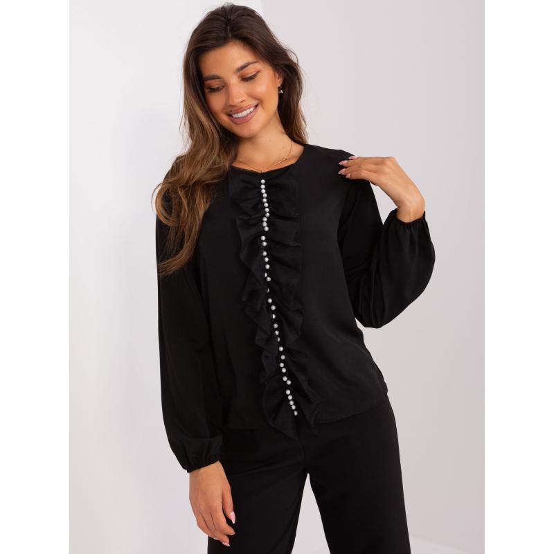 Dámská halenka s dlouhým rukávem SOCA černá