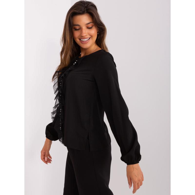 Dámská halenka s dlouhým rukávem SOCA černá