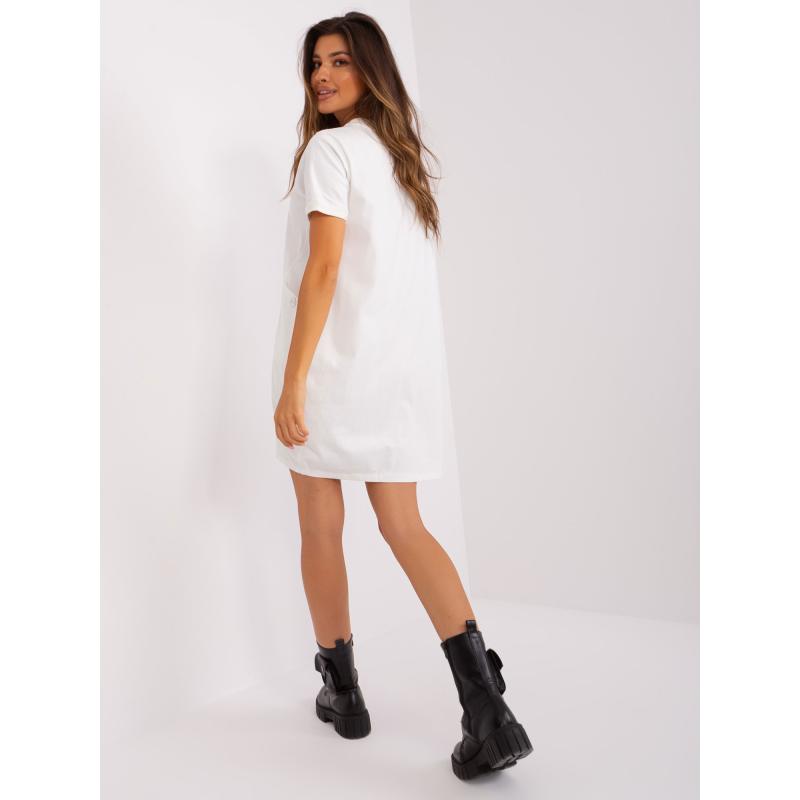 Női ruha zsebekkel WITA ecru