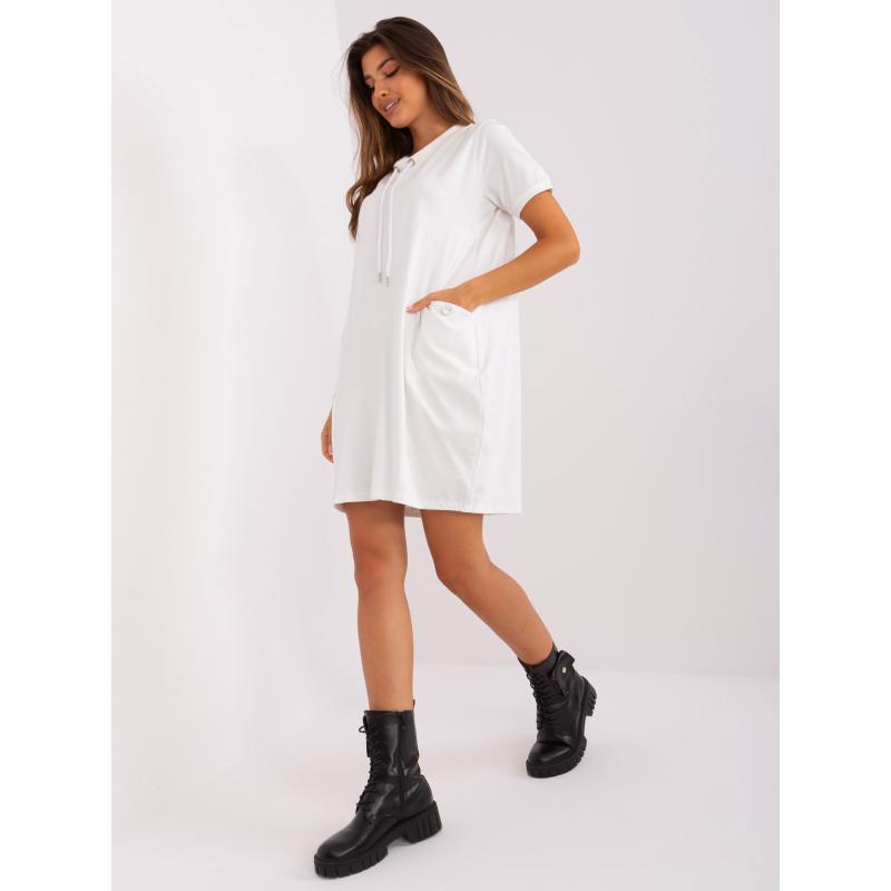 Női ruha zsebekkel WITA ecru