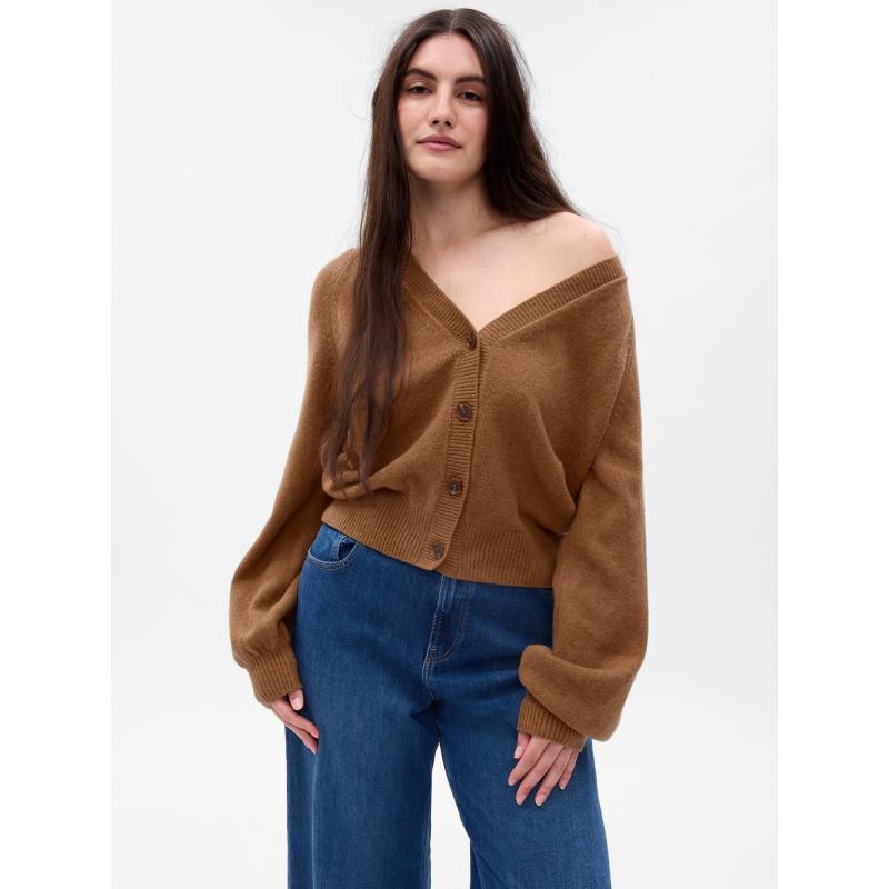 Raglan ujjú kardigán