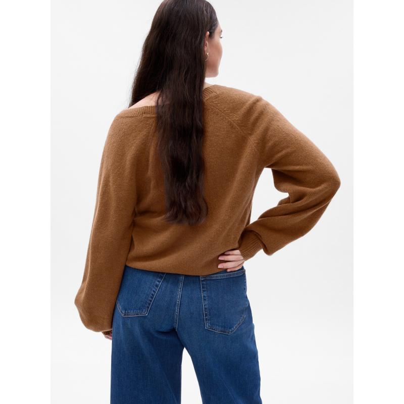 Raglan ujjú kardigán