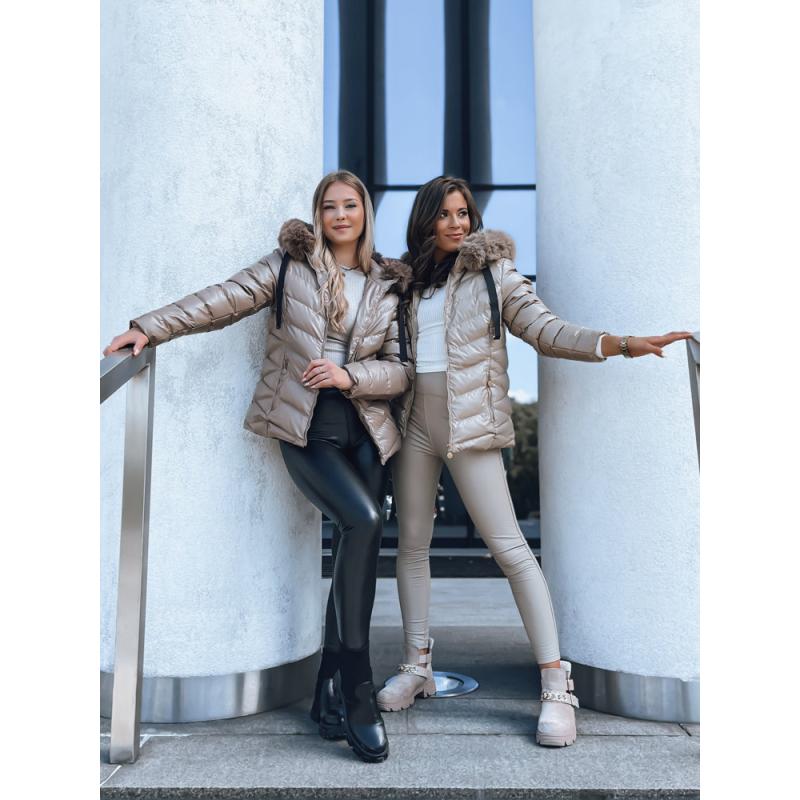 Női télikabát MIRIAL bézs