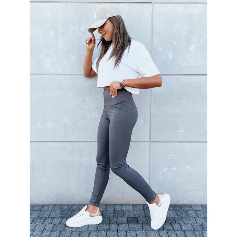 Dámské legíny LOOK ME šedé