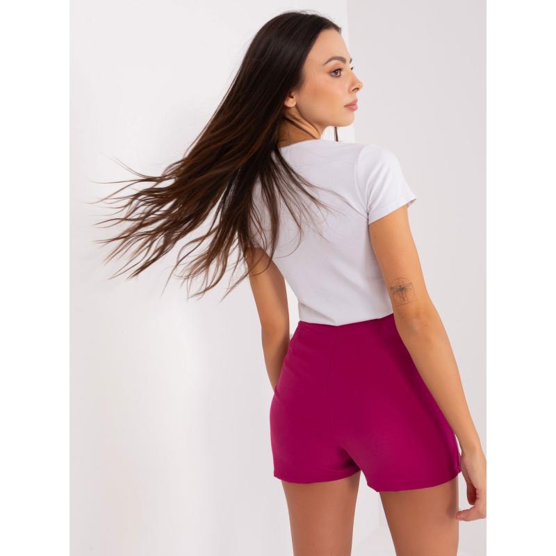 Női elegáns szett rövidnadrággal LEKRA lila