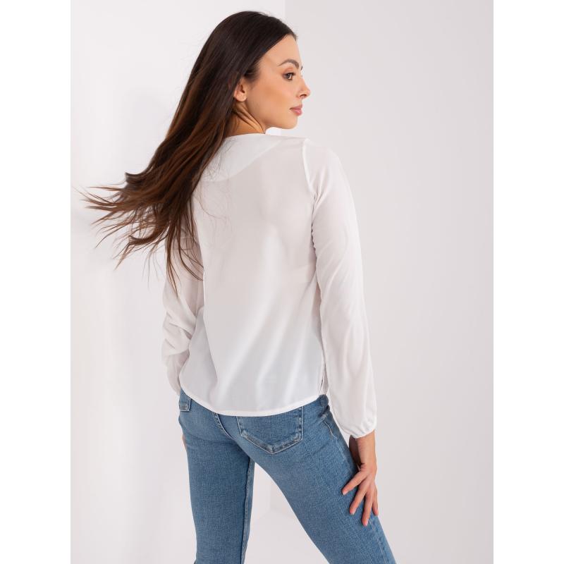 Dámská halenka s aplikací SCIKA ecru