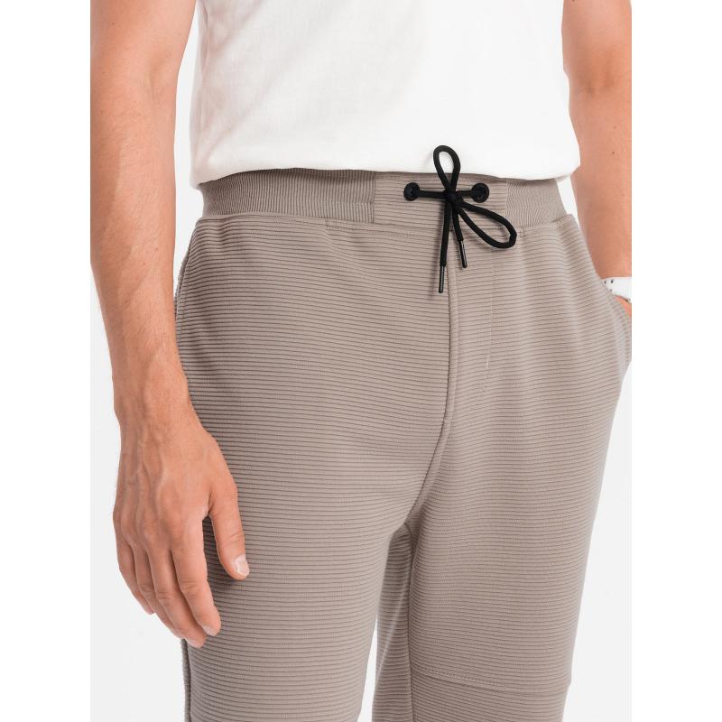 Pánské tepláky V4 OM-PASK-0129 šedé