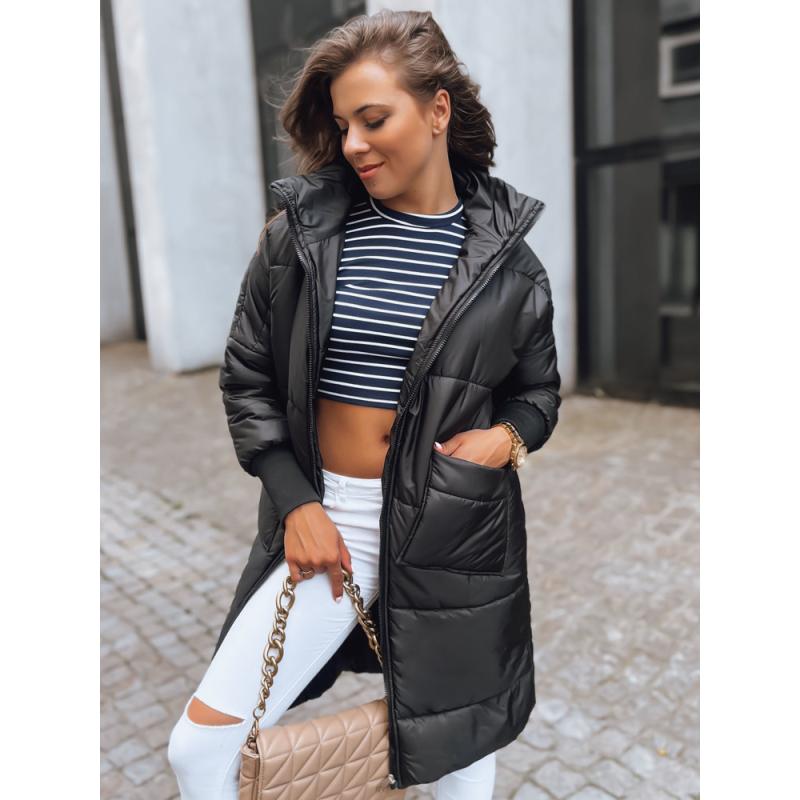 Dámska oversize bunda NADIA čierna