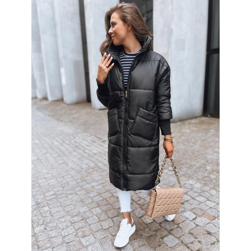 Dámska oversize bunda NADIA čierna