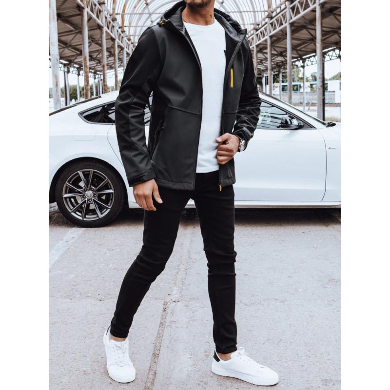 Pánská softshellová bunda s kapucí ITOS šedá 