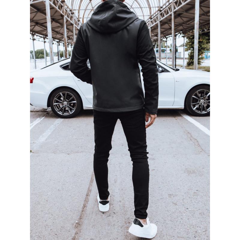 Pánská softshellová bunda s kapucí ITOS šedá 