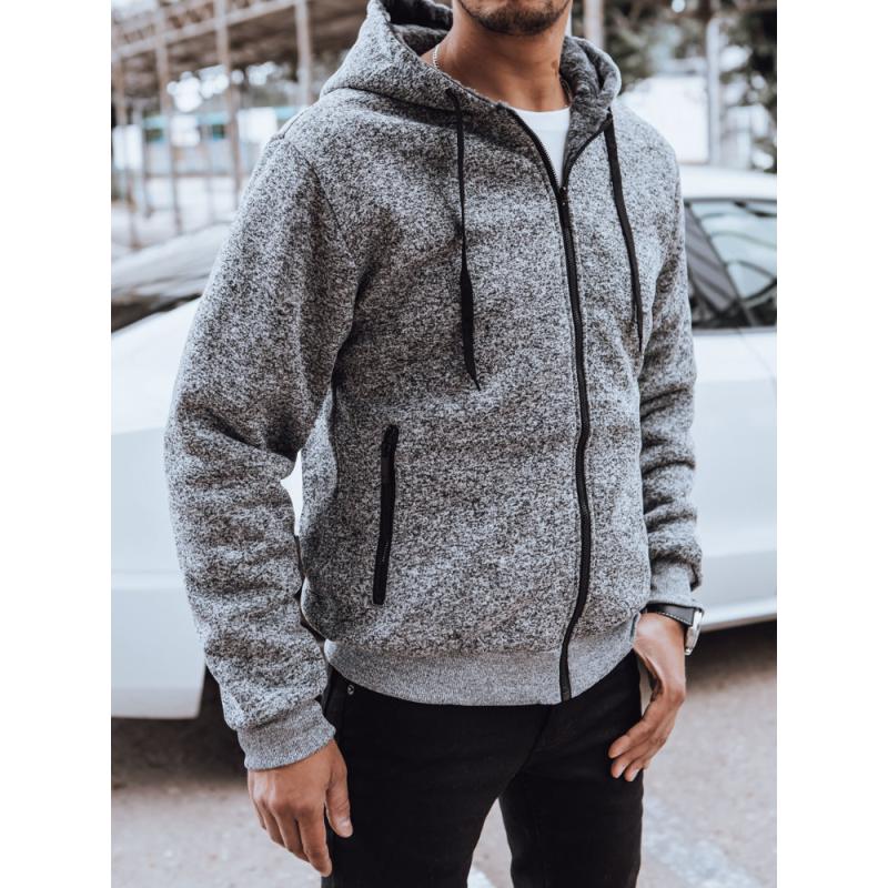 Pánská zateplená bunda ITOS světle šedá