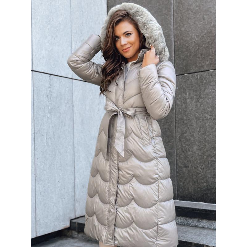 Női télikabát SCARLET bézs
