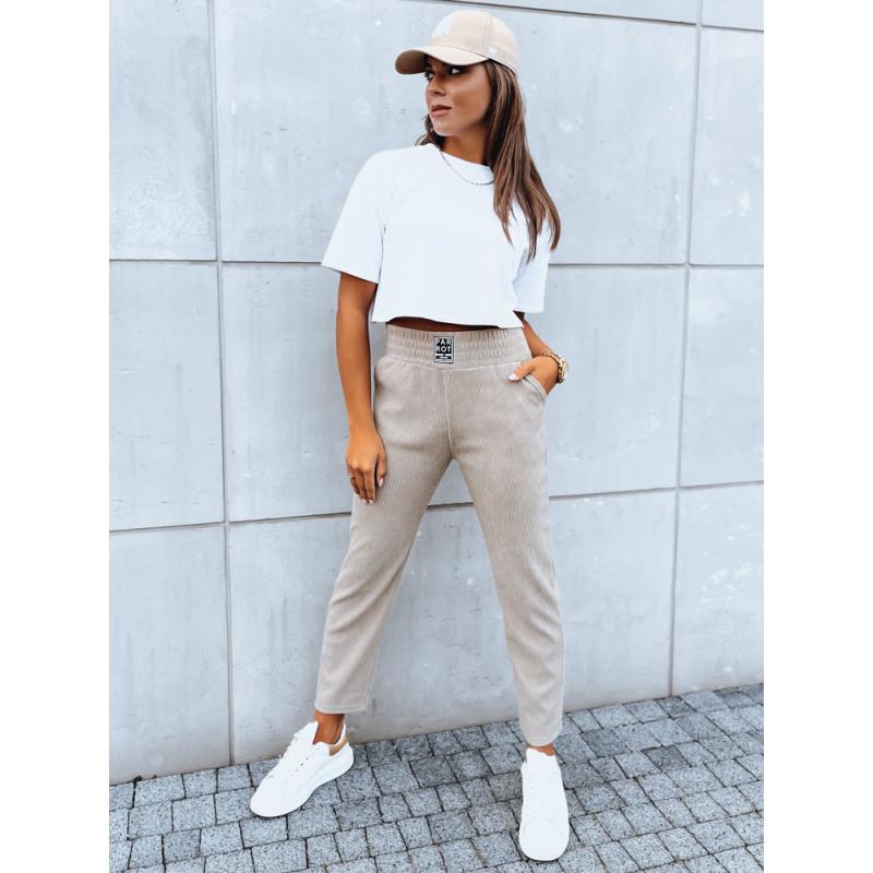 Dámske tepláky MOONLIGHT béžové