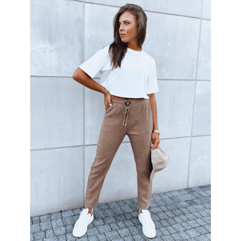 Dámske tepláky STARLUXE hnedé