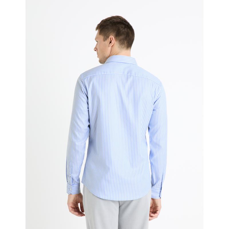 Fasanure pruhovaná slim košeľa