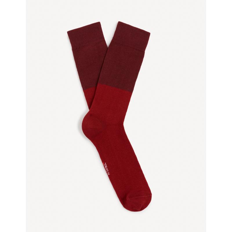 Vysoké ponožky Fiduobloc Červená