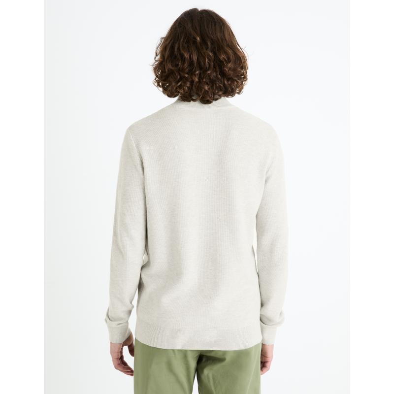 Celim pulóver cipzáras gallérral