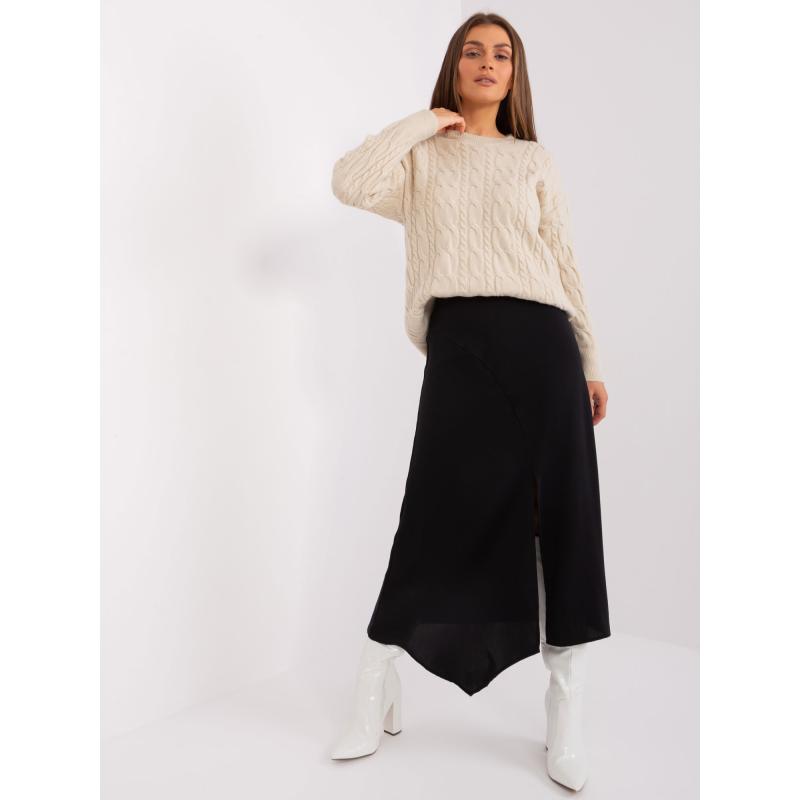 Női hosszú ujjú kardigán ABBEY bézs színű