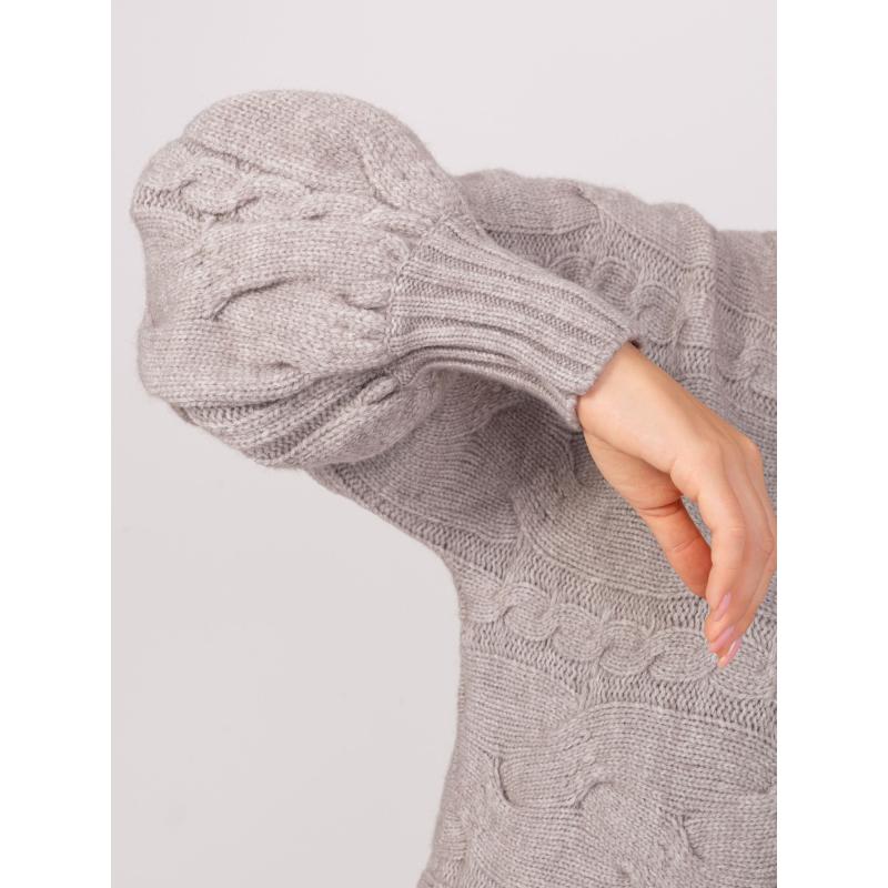 Női térdig érő ruha AILI szürke