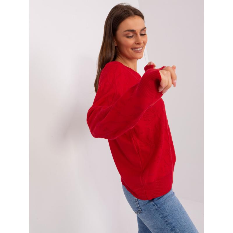 Dámský svetr AKIKA červený