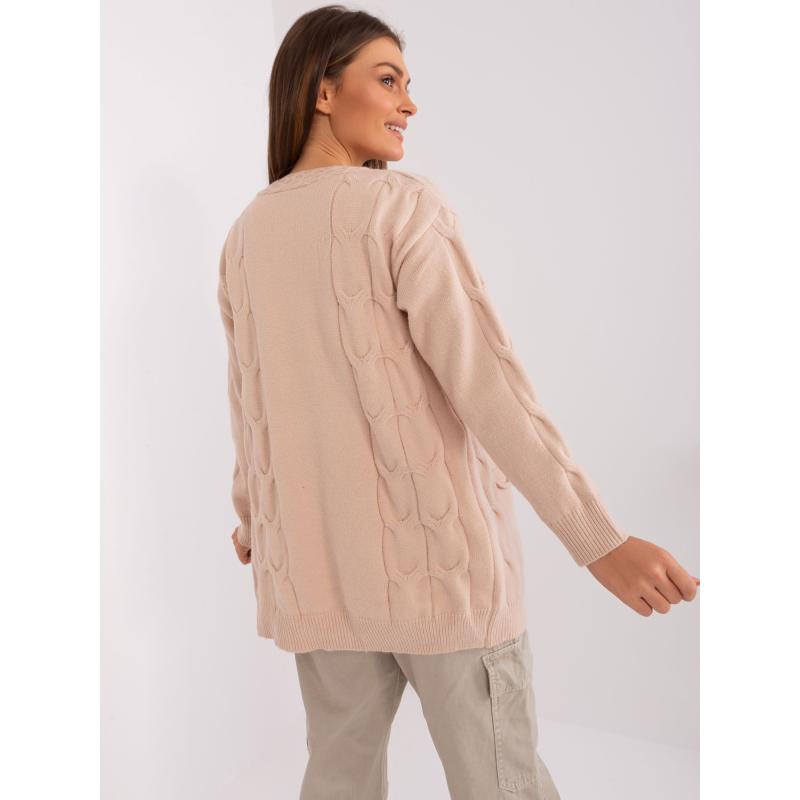 Dámský svetr s bavlnou ALASTAIR béžový