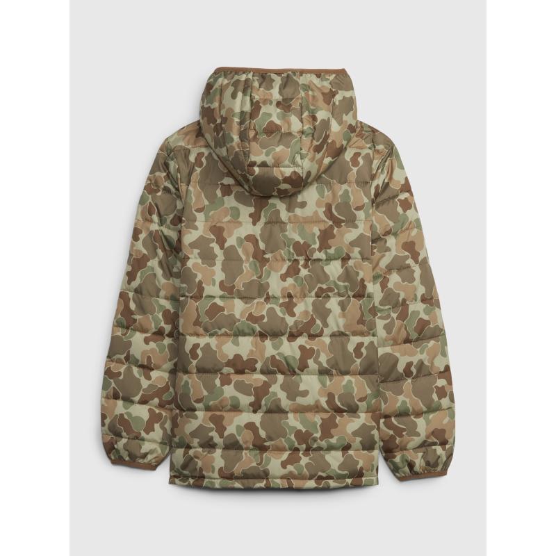 Dětská prošívaná bunda s kapucí