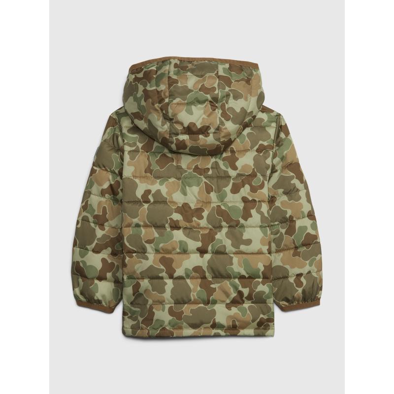 Detská prešívaná bunda s kapucňou