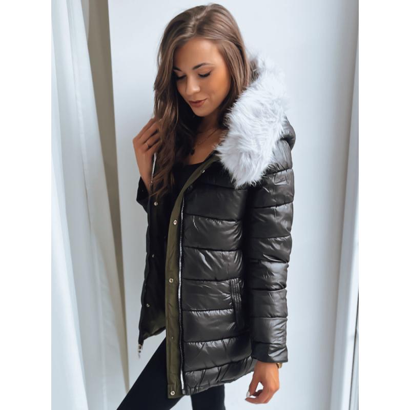 Dámska bunda parka MOLLA zelená