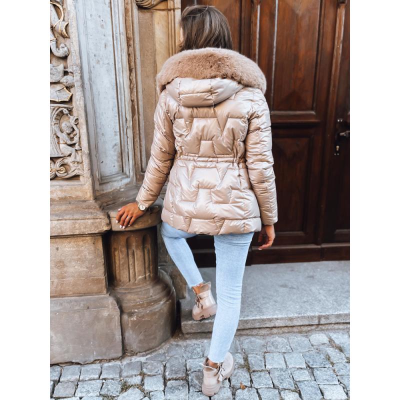 Dámska zimná bunda ABIGAIL WARM zlatá